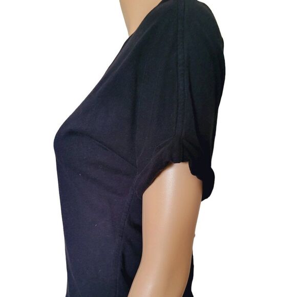WHITE Scoop Neck Short Sleeve T-Shirt - Picture 3 of 3